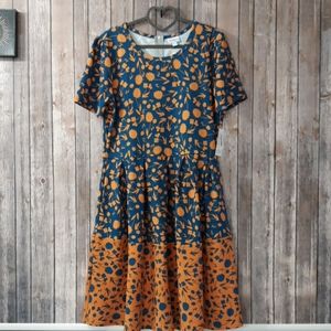LuLaRoe Amelia Dress w/Pockets - 2XL
